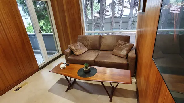 Den with Sofa Bed at Toorak Luxury Living